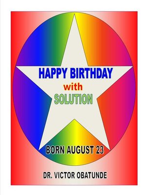 cover image of BORN AUGUST 23